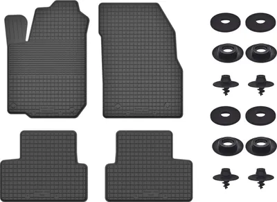 Produktbild von Gummimatten Mit Stoppern Für: Peugeot 5008 I (2009-2017) Schwarz Set