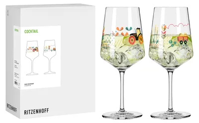 Immagine prodotto di Set di 2 bicchieri da cocktail Ritzenhoff, capacità 544 ml, in cristallo,
