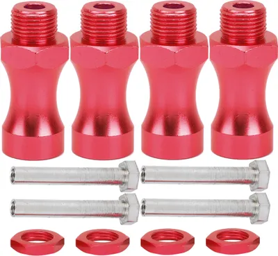 Zdjęcie produktu dla 12pcs 1/10 bis 1/8 RC Model Car Teil Aluminiumlegierung 12 mm bis 17 mm Radnabenadapter Koppler