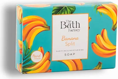 Immagine prodotto di The Bath Factory Banana Split Idratante - Sapone per il viso e il corpo