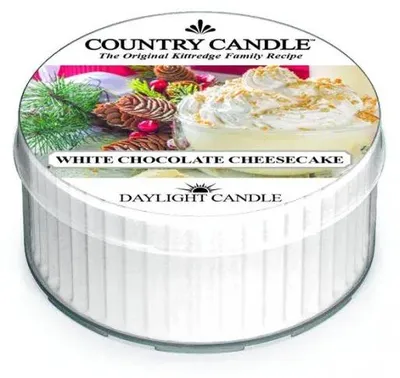 Obrázok produktu pre Country Candle White Chocolate Cheesecake vonná sviečka (42g)