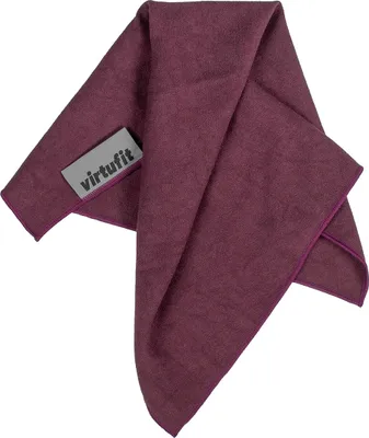 Produktbild von VirtuFit Premium Yoga Mikrofasertuch 76 x 51 cm mit Anti-Rutsch, Maulbeere