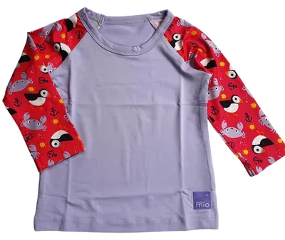 Produktbild von Bambino Mio Rashguard Top Papageientaucher mit UV-Schutz