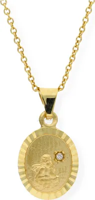 Produktbild von JuwelmaLux Schutzengel Anhänger für Kinder 333 Gold mit Brillant JL14-02-0174