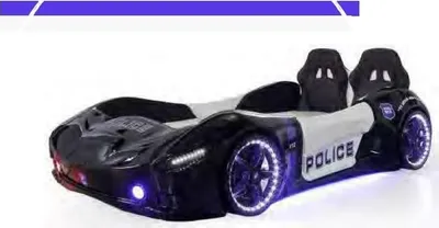 Obrázek produktu pro Rennwagen Auto Bett Matratze Kinderbett Autobett Kinderzimmer Betten Möbel