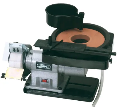 Nass- und Trockenschleifmaschine 230 V, 350 W, 125 mm