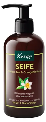 Produktbild von Kneipp Milde Aroma Pflegeseife Grüner Tee und Orangenblüte 250ml