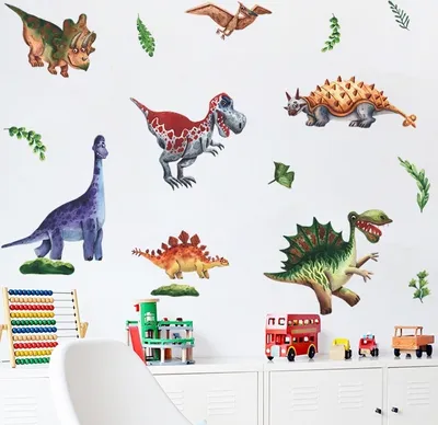 Produktbild von Dinos Wandaufkleber für Kinderzimmer KP16447