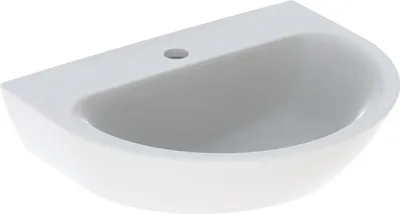 Produktbild von Geberit Renova Handwaschbecken, 1 Hahnloch, ohne Überlauf, Breite: 50cm, 500.498.01.1