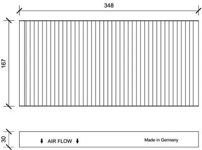 Produktbild von DIEDERICHS DCI0041 Innenraumfilter Pollenfilter für FORD FOCUS (DAW, DBW)