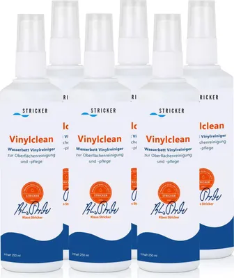 Immagine prodotto di Stricker Chemie Vinylclean 250 ml - Detergente per vinile per letti ad acqua (confezione da 6)