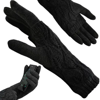 Obrázok produktu pre Dotykové rukavice R6413 - čierne