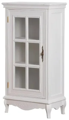 Produktbild von Casa Padrino Landhausstil Kommode Antik Weiß 52 x 30 x H. 101 cm - Shabby Chic Möbel