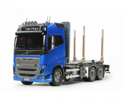 Zdjęcie produktu dla Tamiya 1:14 RC XB Volvo FH16 transporter drewna zbudowany, pomalowany pełna opcja