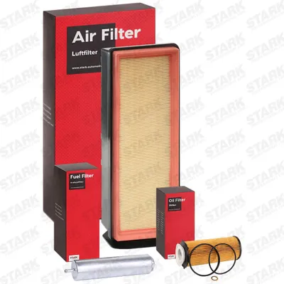 Produktbild von STARK Filterset Inspektionspaket Filtersatz für BMW 5 Touring (F11) 5 Limousine (F10) 7 (F01, F02, F03, F04) 5 GT (F07)