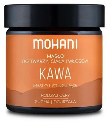 MASŁO LIFTINGUJĄCE KAWOWE 50 g - MOHANI
