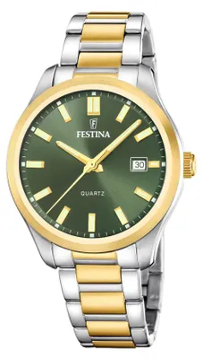 Immagine prodotto di Festina F20738/2 orologio da uomo in acciaio inossidabile con data bicolore