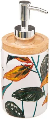 Image de Distributeur de savon en céramique - multicolore - 1 pièce