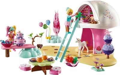 Produktbild von PLAYMOBIL Zuckersüsses Paradies, Aktion/Abenteuer, 4 Jahr(e), Mehrfarbig, Kunststoff