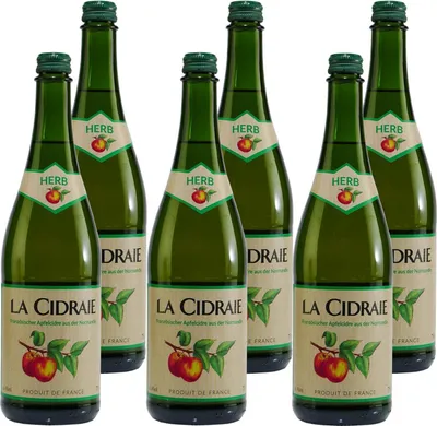 Produktbild von La Cidraie Cidre - Herb (6 x 0,75L)
