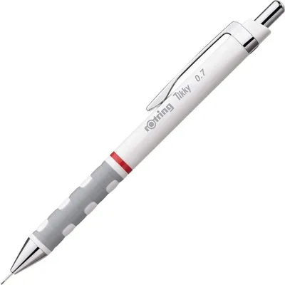 Immagine prodotto di ROTRING Feinminenstift Tikky 0,7 weiß 12 Stück Faltschachtel