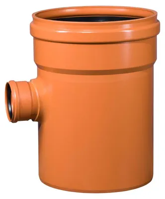Obrázok produktu pre Odbočka kanalizačná PVC Osma KGEA 87 °, DN 500 x 160, oranžová