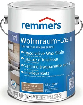 Obrázek produktu pro REMMERS Vosková lazura 2.5 l Toskánská šedá