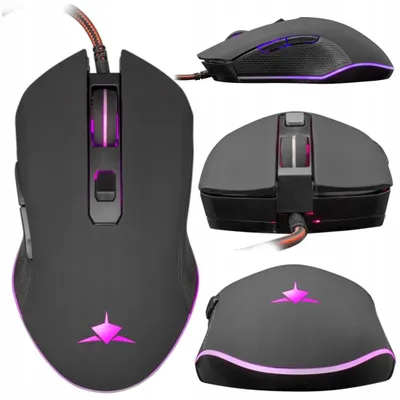 Produktbild von White Shark WSH118289 Gaming-Maus Optisch 3200 DPI Schwarz