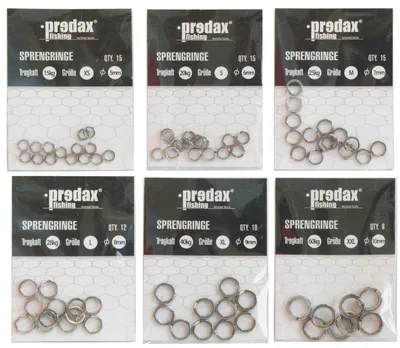 Produktbild von 75 Predax Sprengringe - Sprenring Angelset
