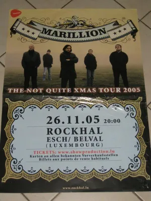 Produktbild von MARILLION - Weihnachtstournee 2005 - Plakat / Poster - 70x100 cm