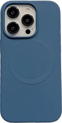 Produktbild von König Design Hülle kompatibel mit Apple iPhone 15 Pro Kunststoff Soft Handyhülle - Handy Case Dunkelblau