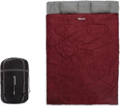 Produktbild von Famanu Mumienschlafsack 230 x 80 cm - Outdoor Schlafsack mit Tragetasche