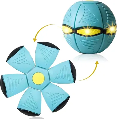 Produktbild von Haustier Spielzeug Frisbee Ball,Fliegender Ball für Hunde,Fliegend Untertasse Ball Spielzeug für Hunde,Fliegender Ball,Pet Toy Frisbee Ball Hund,Haustier Spielzeug Fliegende Untertasse Ball Hund