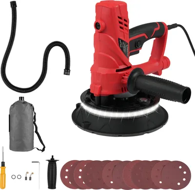 Zdjęcie produktu dla Szlifierka do płyt kartonowo-gipsowych, moc 850 W, zmienna prędkość obrotowa 1500-2600 obr
