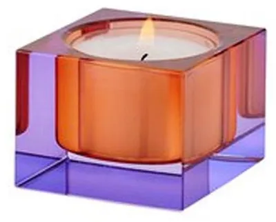 Produktbild von Gift Company Teelichthalter Sari Lila/Orange (XS)