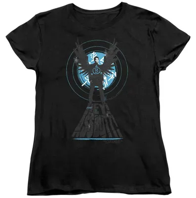 Produktbild von Supernatural - "Hey Ass Butt" T-Shirt für Damen, Anliegend TV38799 (L) (Schwarz)