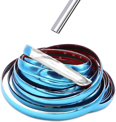 Productafbeelding van Auto chroomstrip 20 mm x 5 m, zelfklevend, zilver, voor auto