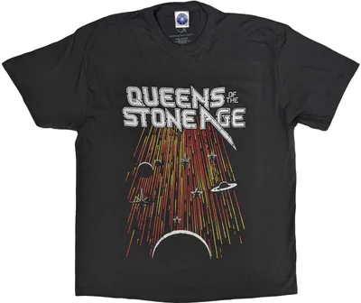 Produktbild von Queens Of The Stone Age - T-Shirt für Herren/Damen Uni RO8669 (M) (Anthrazit)
