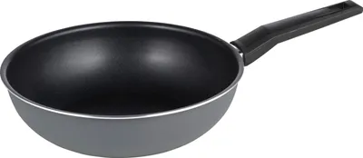 Produktbild von Michelino Lara Wokpfanne mit Antihaftbeschichtung - ø24 cm in Grau