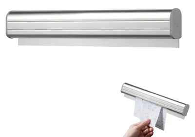 Alu-Klemmleiste 30 cm selbstklebend für Tickets & Notizen