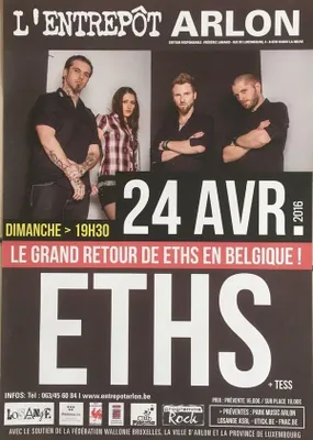 Imagen del producto de ETHS - Gira 2016 - CARTEL / AFICHE - 30x40 cm