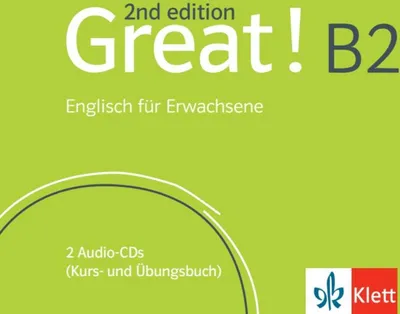 Produktbild von Great! B2, 2nd edition. 2 Audio-CDs