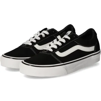 Obrázek produktu pro Vans VA3IUNIJU 36, Ženy, Dospělý, Módní tenisky, Černá, Bílá, Jednobarevný, Zavazovací zapínání