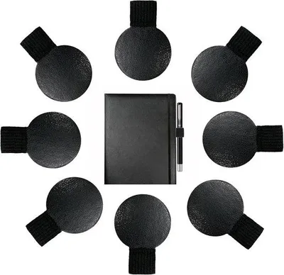 Produktbild von Leatherpenhalter - wasserdicht und kratzfest - 8-teilig - schwarz