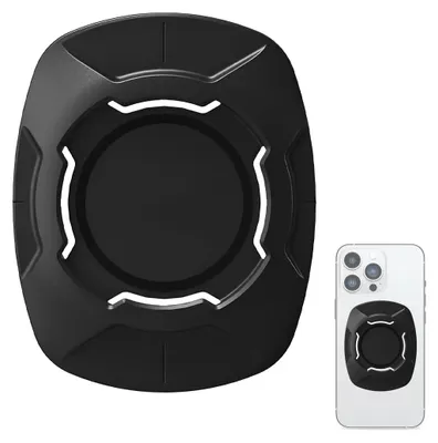 Universal-Adapter kompatibel mit Quad Lock, Smartphone-Halterung, schwarz