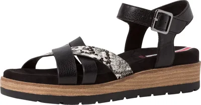 Produktbild von s.Oliver Damen Sandale schwarz 5-5-28225-34 Größe: 38 EU