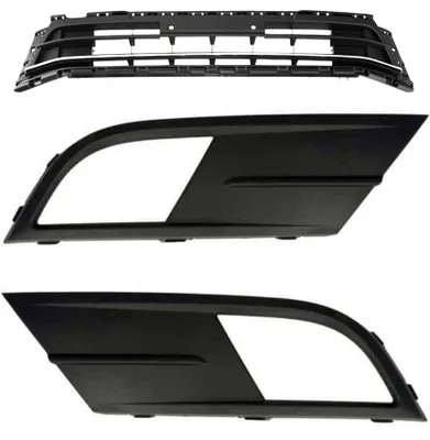 Produktbild von SET Lüftungsgitter GRILL GITTER Stoßstange vorne Für VW JETTA 07.2015 - 01.2018