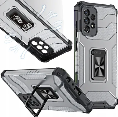 Obrázek produktu pro Kryt Crystal Ring Etui pro Samsung Galaxy A72 4G Black