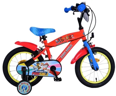 Image de 14 pouces Enfants Garçons Vélo Vélo Enfants Paw Patrol Rouge 21510