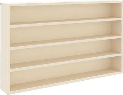 Produktbild von Wanddisplay-Case mit Regal Beige 60 x 8,5 x 37 cm Holzwerkstoff